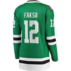 Radek Faksa Dallas Stars Fanatics Women's Home Breakaway Jersey Kelly Green