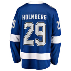Pontus Holmberg Tampa Bay Lightning Fanatics Home Breakaway Jersey Blue