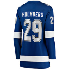Pontus Holmberg Tampa Bay Lightning Fanatics Women's Home Breakaway Jersey Blue