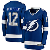 Jakob Pelletier Tampa Bay Lightning Fanatics Women's Home Breakaway Jersey Blue
