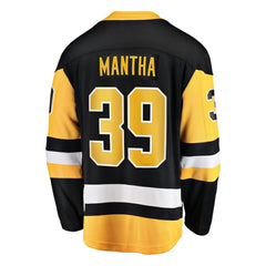 Anthony Mantha Pittsburgh Penguins Fanatics Home Breakaway Jersey Black