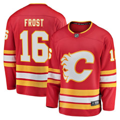 Morgan Frost Calgary Flames Fanatics Home Breakaway Jersey Red