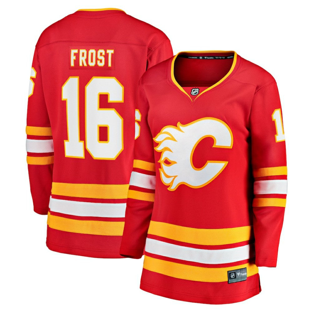 Morgan Frost Calgary Flames Fanatics Women's Home Breakaway Jersey Red