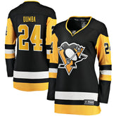 Matt Dumba Pittsburgh Penguins Fanatics Women's Home Breakaway Jersey Black