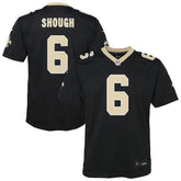 Tyler Shough New Orleans Saints Youth Team Game Jersey - Black