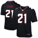Nick Chubb Houston Texans Youth Team Game Jersey - Navy