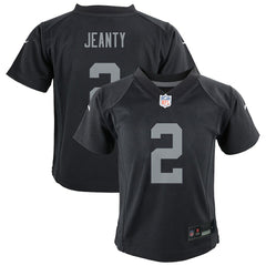 Ashton Jeanty Las Vegas Raiders Preschool Team Player Game Jersey - Black