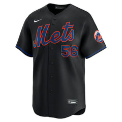 Ryan Helsley New York Mets Alternate Limited Player Jersey Black | Nike