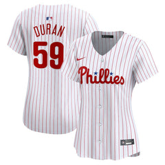 Jhoan Duran Philadelphia Phillies Women's Home Limited Player Jersey - White