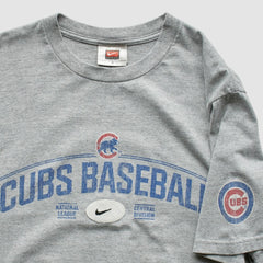 Chicago Cubs 2000s T-Shirt Gray Vintage | Nike