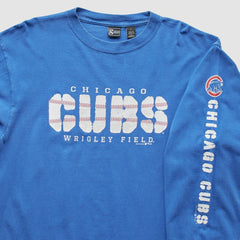 Chicago Cubs Gear 2008 Pullover Sweatshirt Blue Vintage