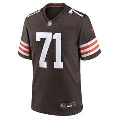 Cornelius Lucas Cleveland Browns Team Game Jersey - Brown