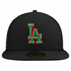 Los Angeles Dodgers Mexico 59FIFTY Fitted Hat Black | New Era