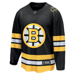 Boston Bruins Fanatics Anniversary Home Breakaway Jersey Black