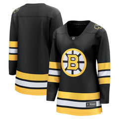 Boston Bruins Fanatics Women's Anniversary Home Breakaway Jersey Black