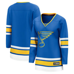 St. Louis Blues Fanatics Women's Home Breakaway Jersey Blue