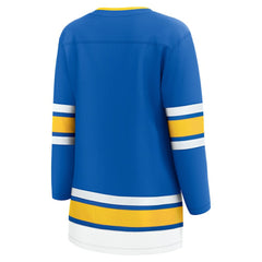 St. Louis Blues Fanatics Women's Home Breakaway Jersey Blue