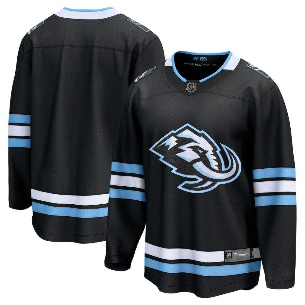 Utah Mammoth Fanatics Home Breakaway Jersey Black