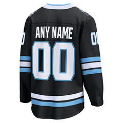 Utah Mammoth Fanatics Home Breakaway Custom Jersey Black