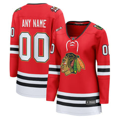 Chicago Blackhawks Fanatics Women's Centennial Breakaway Custom Jersey Red