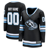 Utah Mammoth Fanatics Women's Home Breakaway Custom Jersey Black