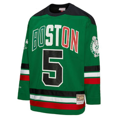 Kevin Garnett Boston Celtics Unisex Maxxed Out Fashion Hockey Jersey - Kelly Green