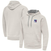 New York Rangers Antigua Victory Pullover Hoodie Cream