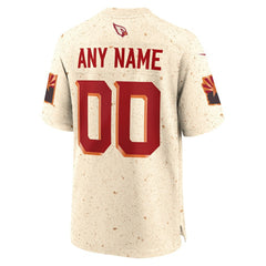 Arizona Cardinals 2025 Rivalries Collection Custom Game Jersey - Natural