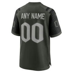 New York Jets 2025 Rivalries Collection Custom Game Jersey - Gotham Green