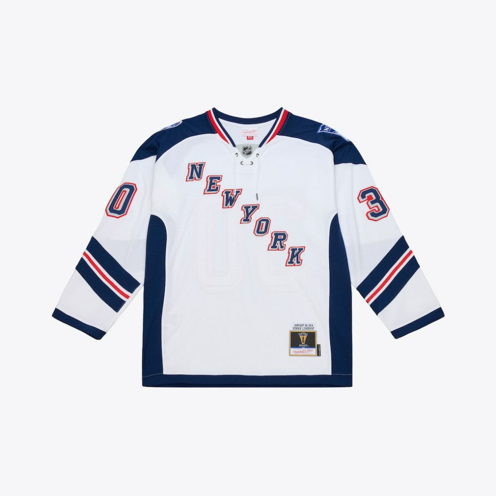 Henrik Lundqvist New York Rangers Mitchell & Ness 2014 NHL Stadium Series Power Play Jersey White