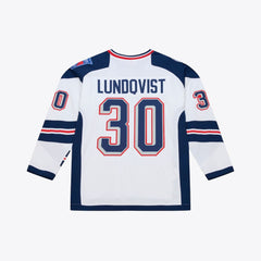 Henrik Lundqvist New York Rangers Mitchell & Ness 2014 NHL Stadium Series Power Play Jersey White