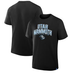 Utah Mammoth Profile Male Adult Big & Tall Short Sleeve T-Shirt Black