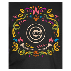 Chicago Cubs Youth Día de los Muertos T-Shirt Black | New Era