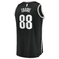 Nolan Traor¨¦ Brooklyn Nets Fast Break Replica Jersey - Black - Icon Edition