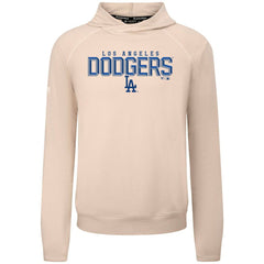 Los Angeles Dodgers Levelwear Mandate Carve Tri-Blend Hoodie Khaki