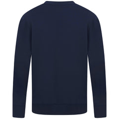 Los Angeles Angels Levelwear Mandate Carve Tri-Blend Sweatshirt Navy