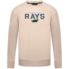 Tampa Bay Rays Levelwear Mandate Carve Tri-Blend Sweatshirt Khaki