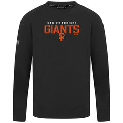San Francisco Giants Levelwear Mandate Carve Tri-Blend Sweatshirt Black