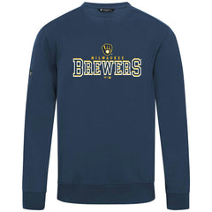 Milwaukee Brewers Levelwear Zane Journey Sweatshirt Navy