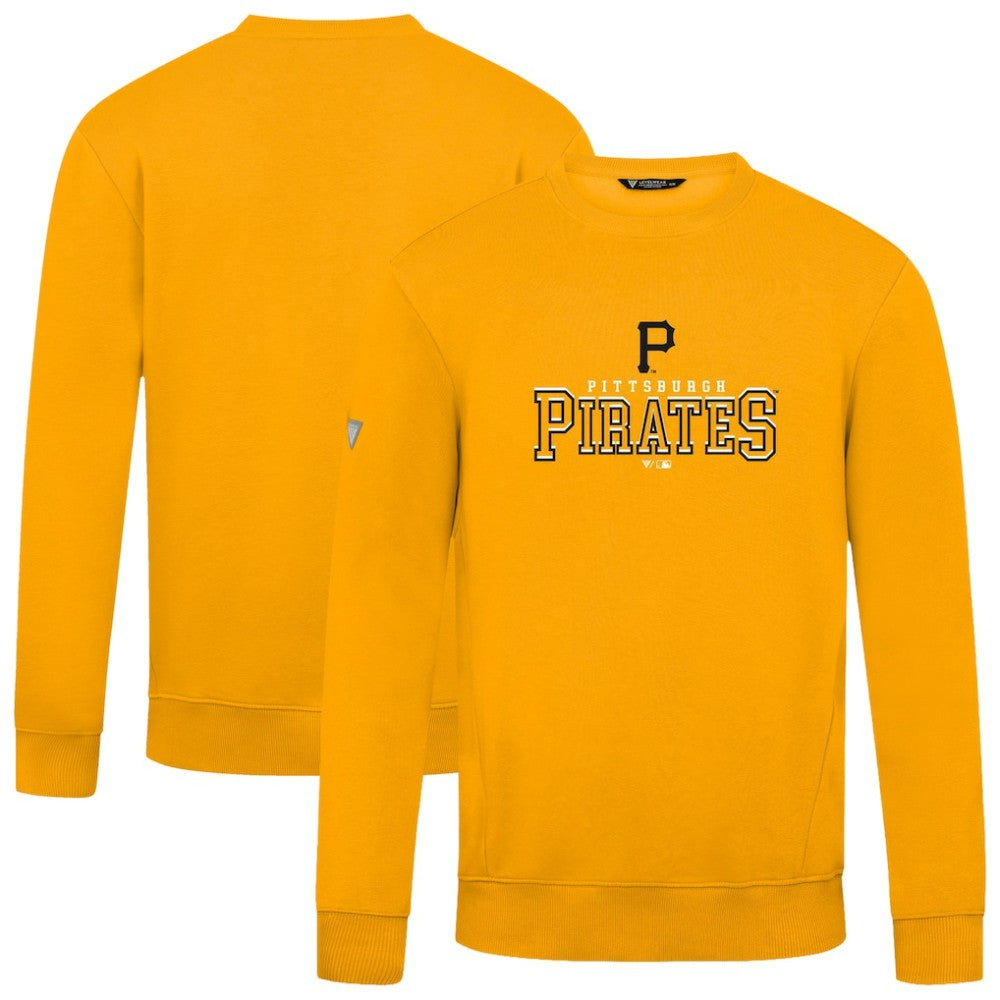 Pittsburgh Pirates Levelwear Zane Journey Sweatshirt Gold