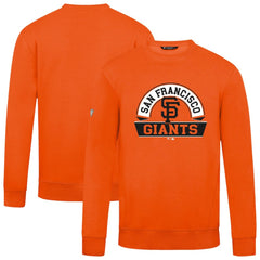 San Francisco Giants Levelwear Zane Banner Arch Sweatshirt Orange