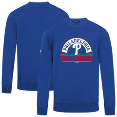 Philadelphia Phillies Levelwear Zane Banner Arch Sweatshirt Royal