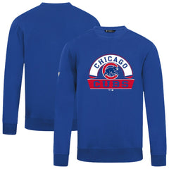 Chicago Cubs Levelwear Zane Banner Arch Sweatshirt Royal