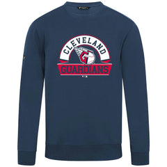 Cleveland Guardians Levelwear Zane Banner Arch Sweatshirt Navy