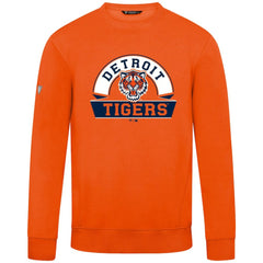 Detroit Tigers Levelwear Zane Banner Arch Sweatshirt Orange