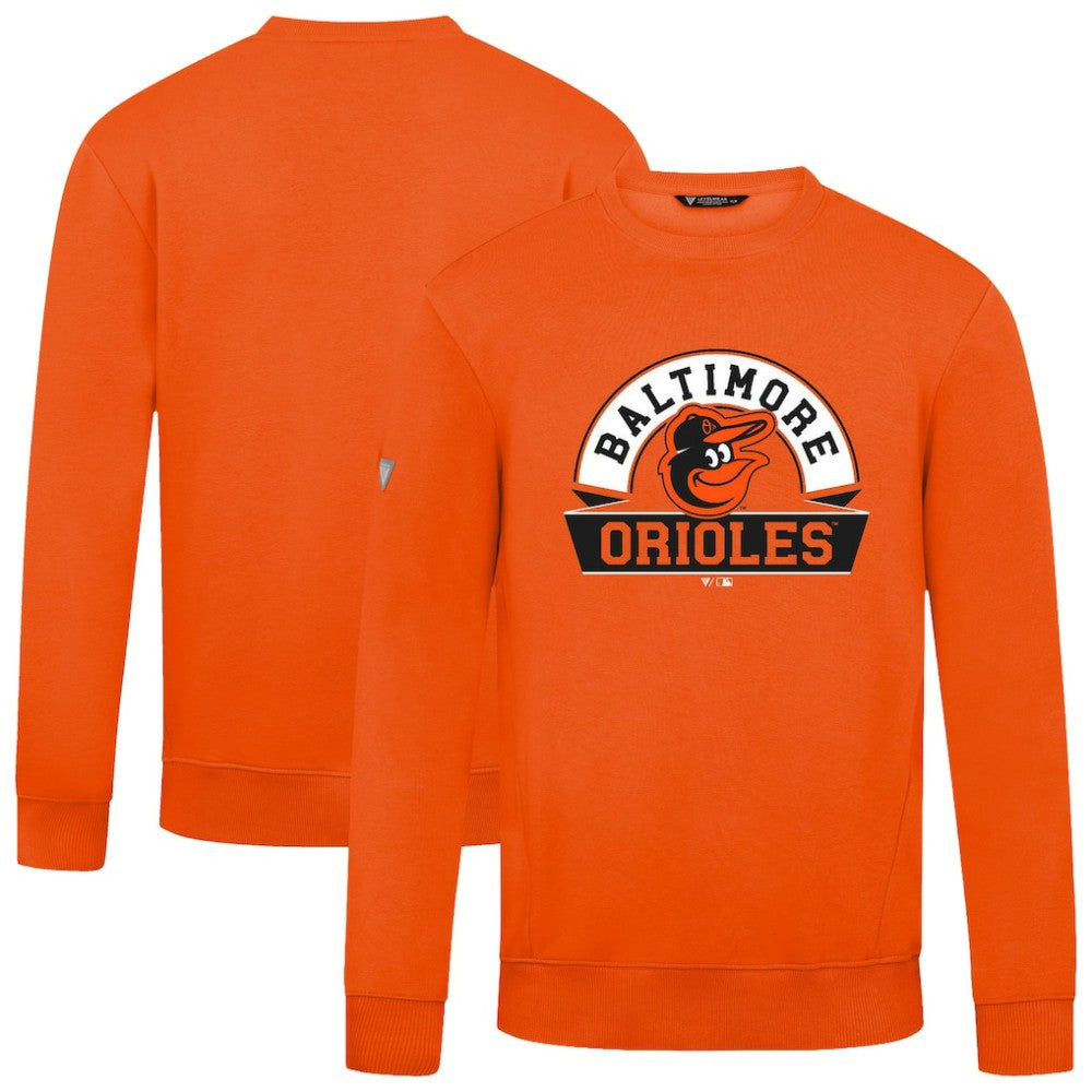 Baltimore Orioles Levelwear Zane Banner Arch Sweatshirt Orange