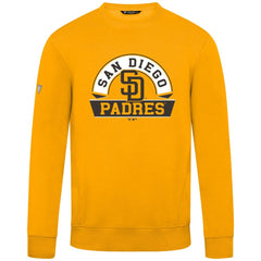 San Diego Padres Levelwear Zane Banner Arch Sweatshirt Gold