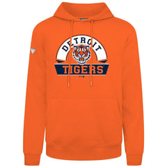 Detroit Tigers Levelwear Podium Banner Arch Hoodie Orange