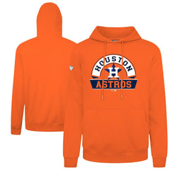 Houston Astros Levelwear Podium Banner Arch Hoodie Orange