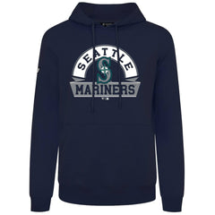 Seattle Mariners Levelwear Podium Banner Arch Hoodie Navy